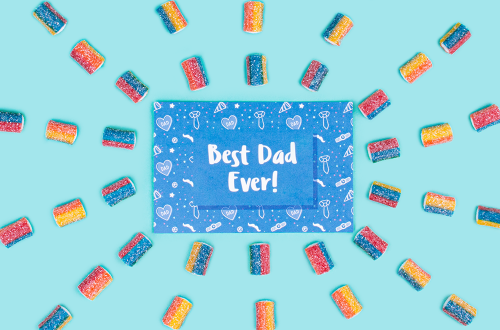 Best Dad Ever! Gift card from Candy Club