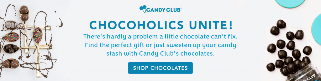 Chocoholics unite! There’s hardly a problem a little chocolate can’t fix. Find the perfect gift or just sweeten up your candy stash with Candy Club’s chocolates.