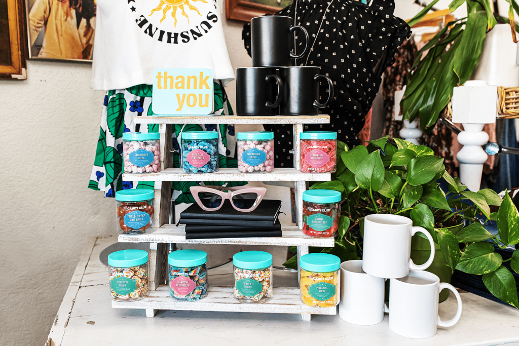 Daily Delights Retail Display With Mugs