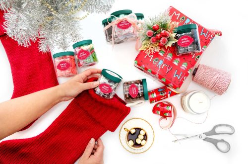 Holiday Candy Gift Wrapping, Stocking Stuffers